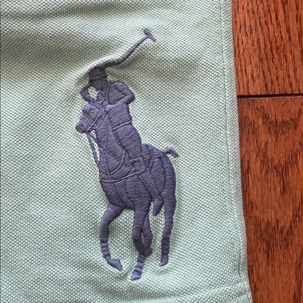 Polo Ralph Lauren Big Pony Mint Green Sz Small
